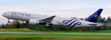 Garuda Indonesia Take Delivery of a Boeing 777 Aircraft